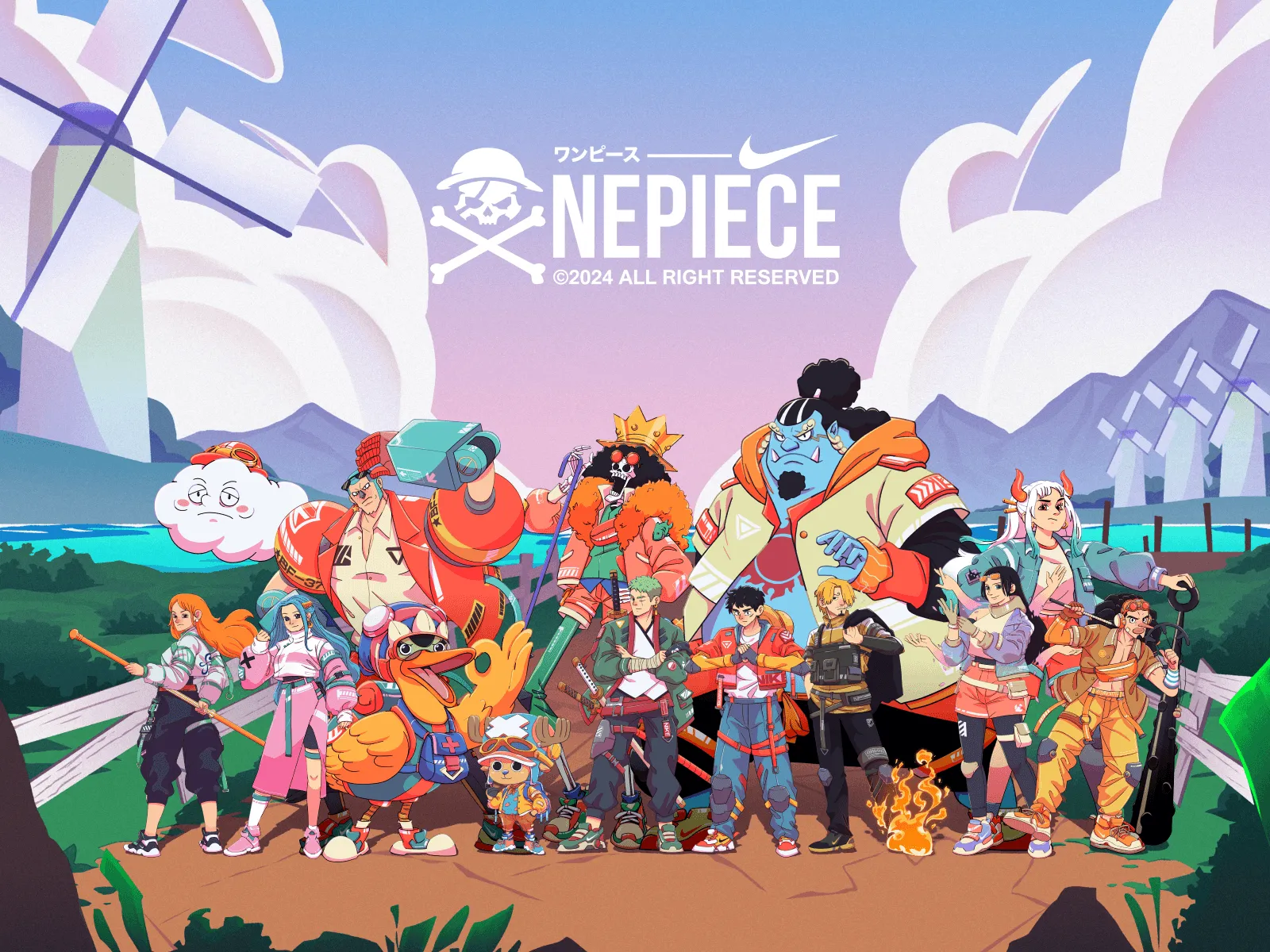 One Piece x Nike