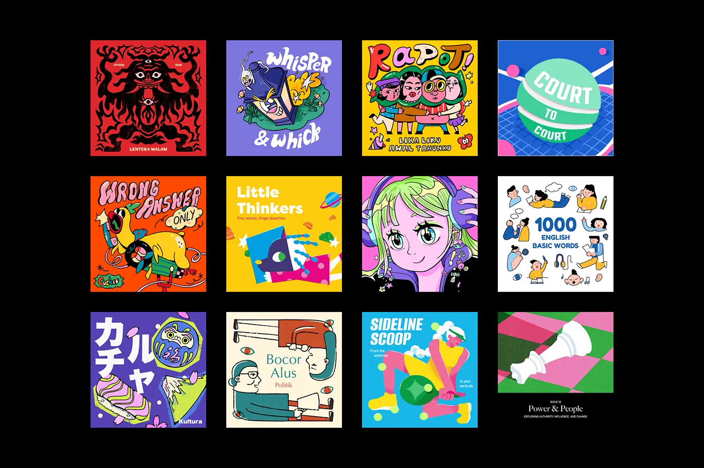 Podcast Cover Design Vol. 01