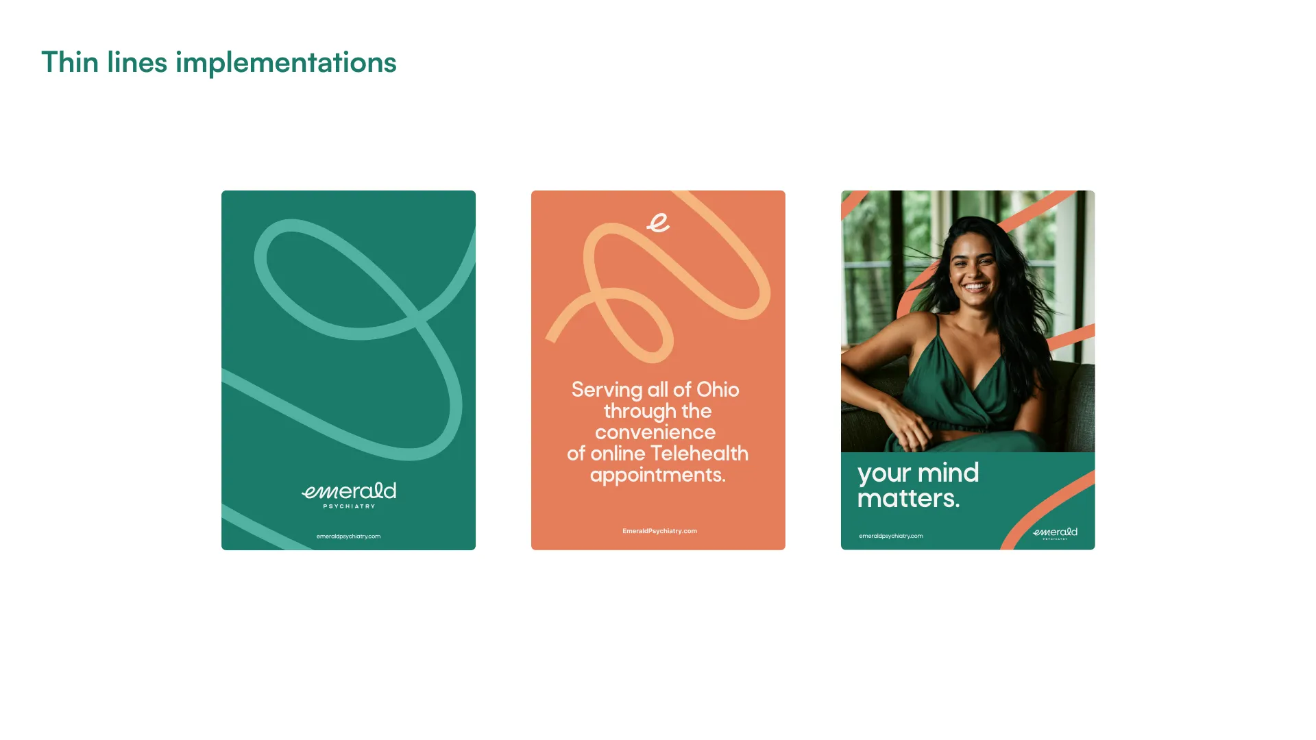 Emerald Psychiatry Visual Identity