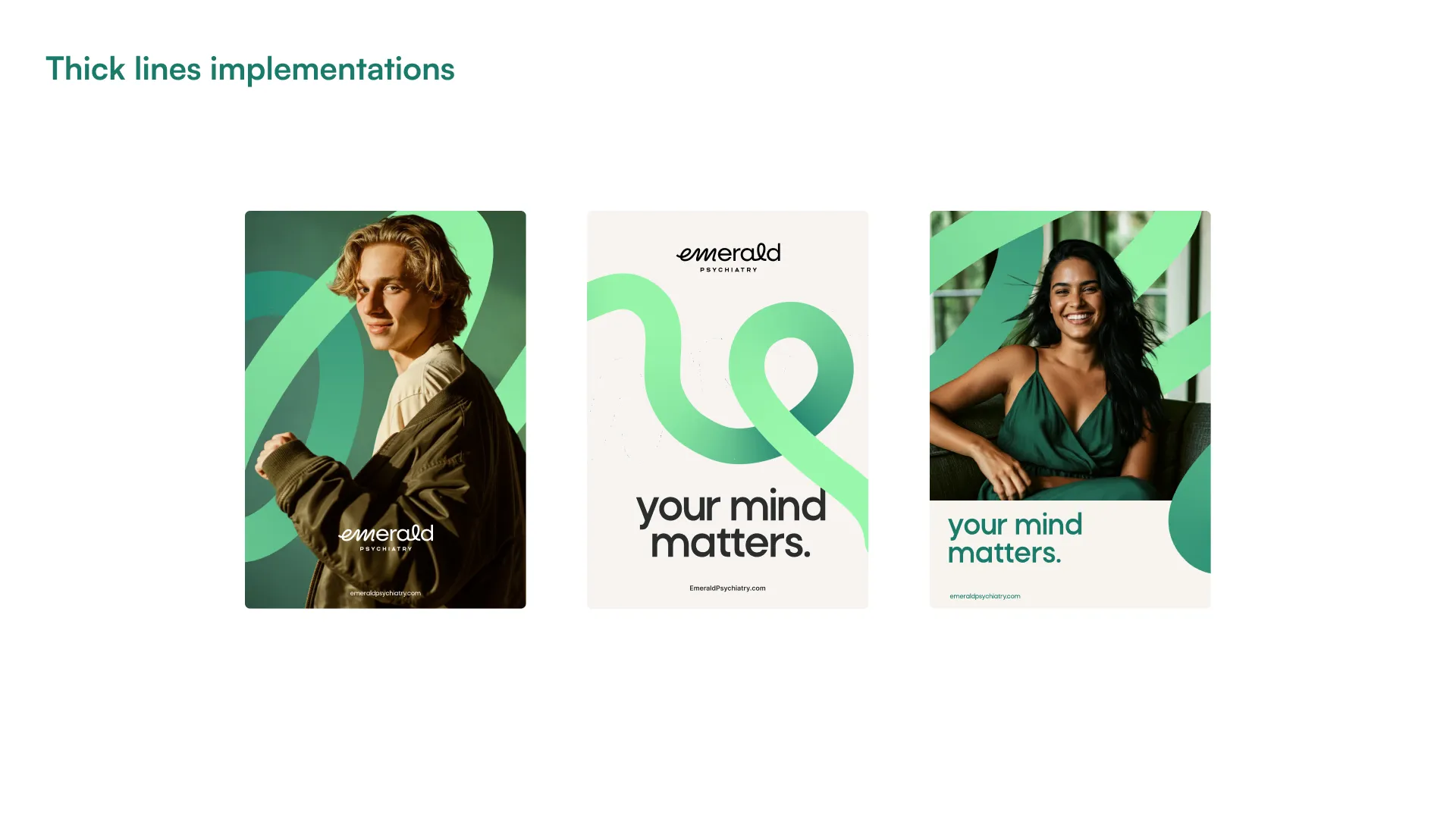 Emerald Psychiatry Visual Identity