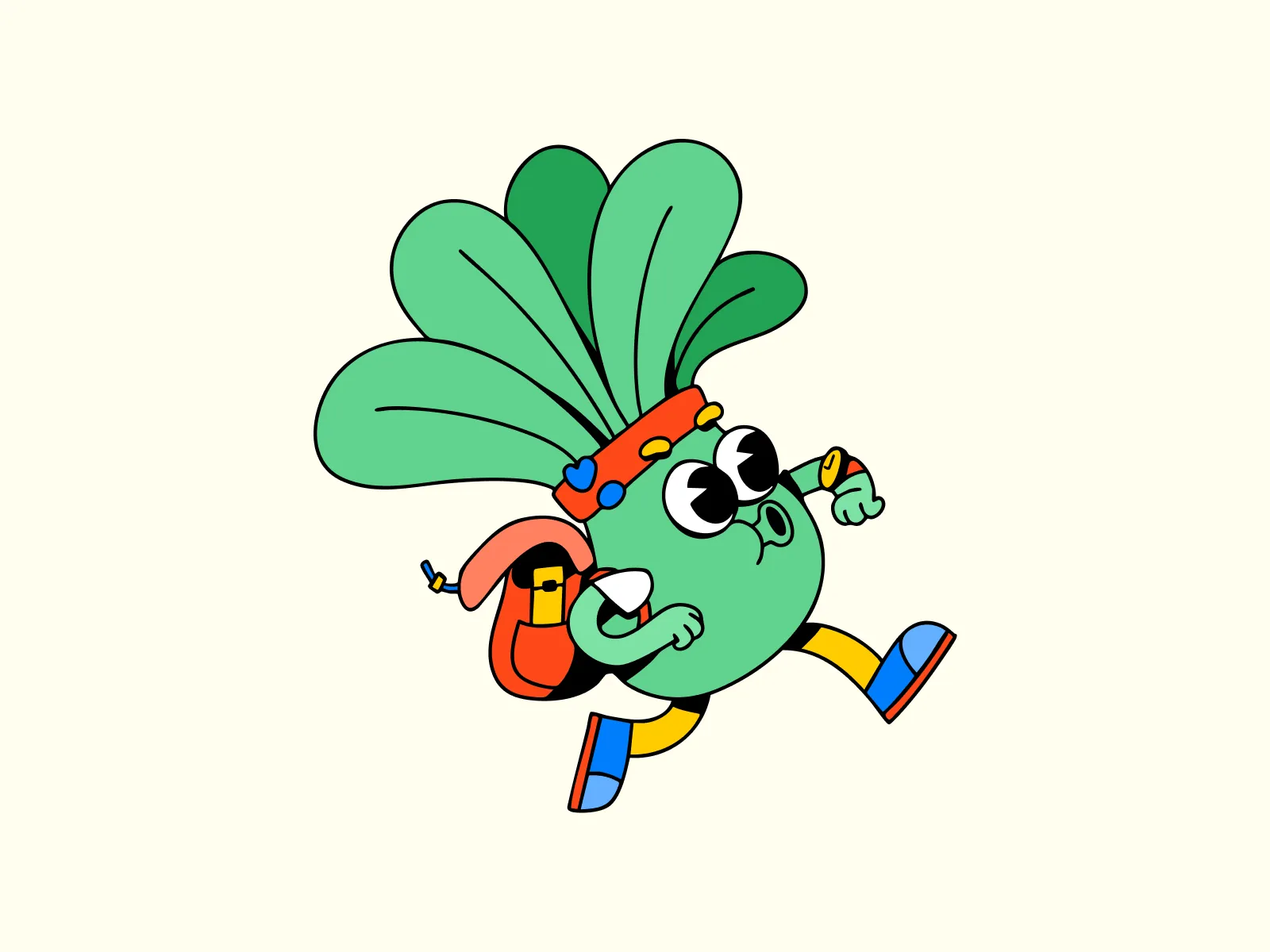 Vegetable Character Design