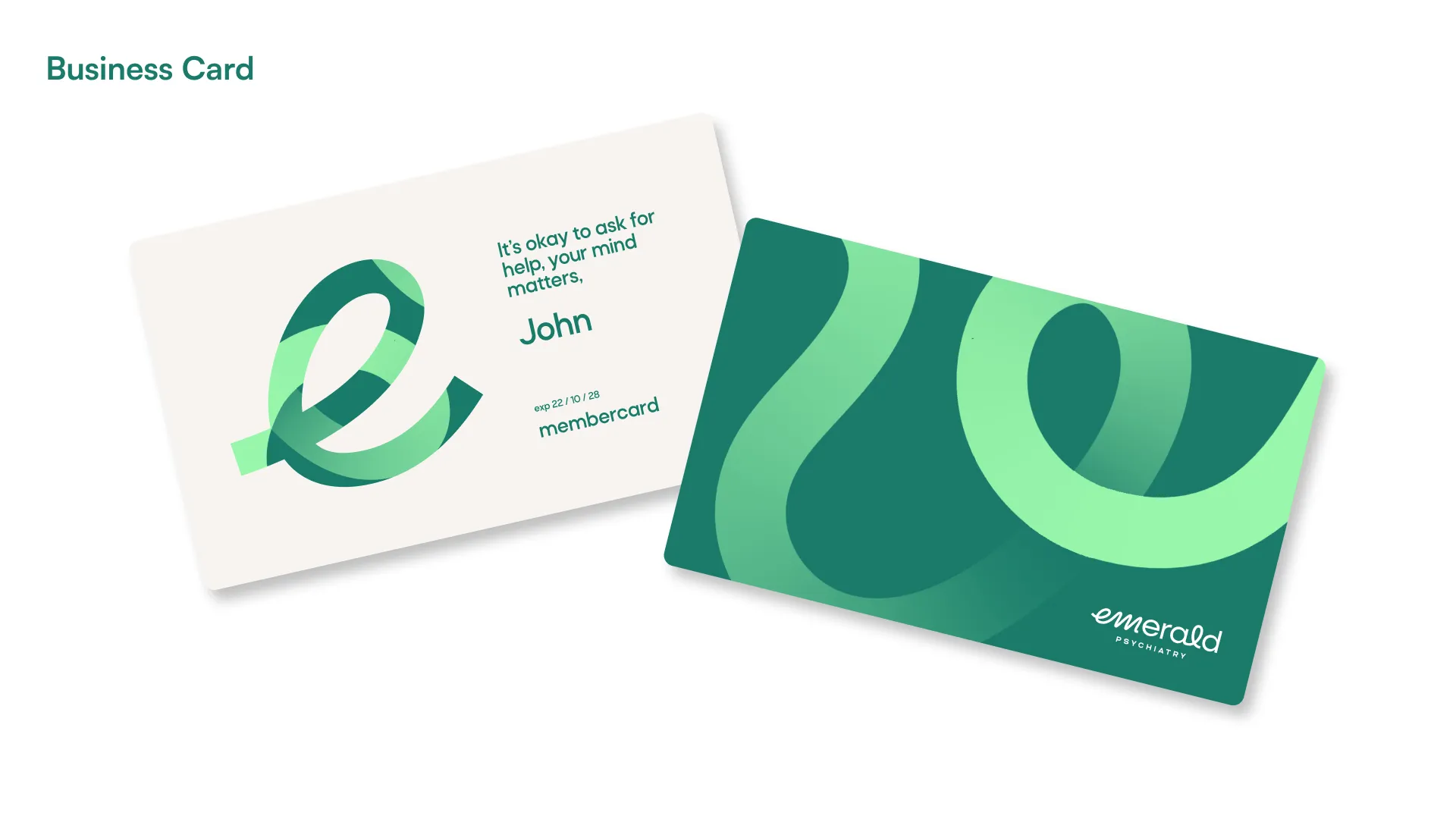 Emerald Psychiatry Visual Identity